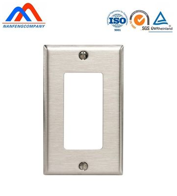 ROHS ISO сертифицированная стеклянная плита из нержавеющей стали для переключателей