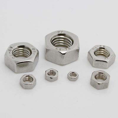 Углеродистая сталь из нержавеющей стали 304 316 DIN934 ASTM 18.2.2 Шестигранные конфеты с цинковой отделкой