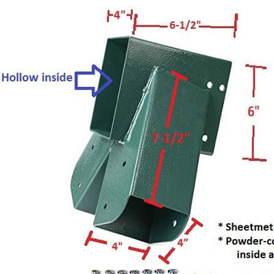 Треугольный скоб Heavy Duty Green Powder Carbon Steel Patio Swing для внутреннего наружного использования
