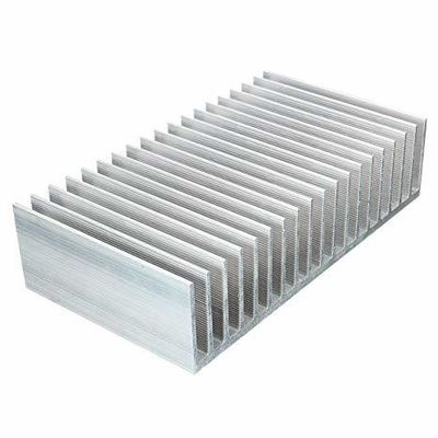 Нестандартный Custom 6063 Anodized Enclosure Aluminum Extrusion Heat Sink с никелевым покрытием