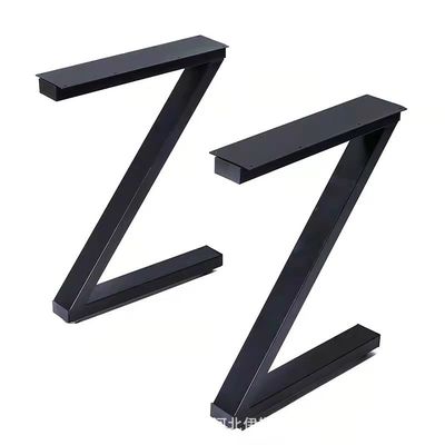 Изготовленный из алюминия "Z" дизайн стальной столовой столешницы / столовой столешницы Продукт промышленного стиля