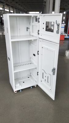 Профессиональный металлический шкаф на заказ Металлическая коробка с другой структурой в черном