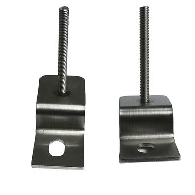 Приемлемый небольшой заказ Nanfeng Custom Stamping Black Metal Bracket Custom Service