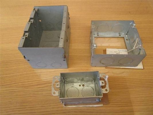 Коробка металлических листов на заказ с процессом формирования и другой структурой