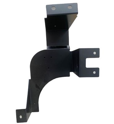 0.5mm-25mm Толщина Углеродистая сталь Черная металлическая стенка